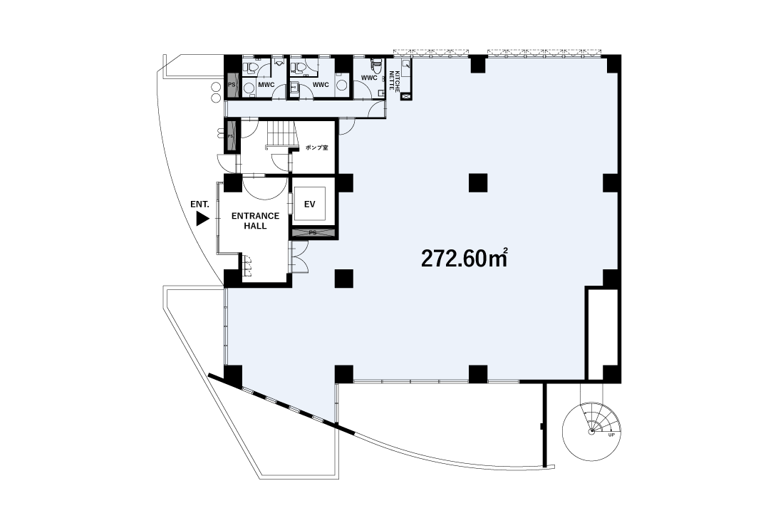 STUMPS IKEJIRI OHASHI 1階図面