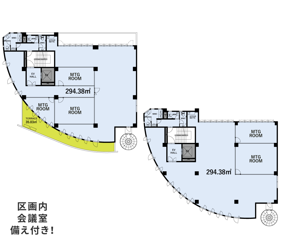 STUMPS IKEJIRI OHASHI 3階-4階図面